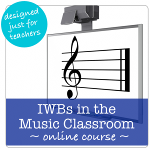 Interactive Whiteboards in Music Classroom Online Course