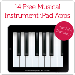 14 Free Musical Instrument iPad Apps