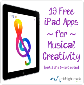 19 Free iPad Apps for Musical Creativity
