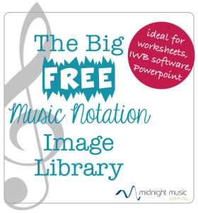 Big Free Music Notation Library