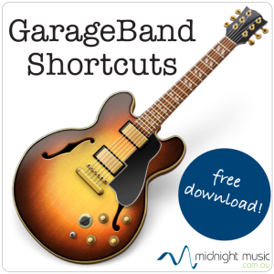 GarageBand Shortcuts free download