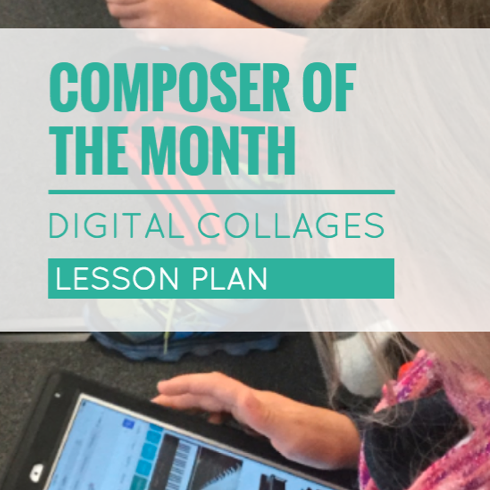 Composer of the Month Digital Collages