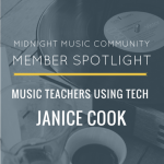Midnight Music Community member Janice Cook