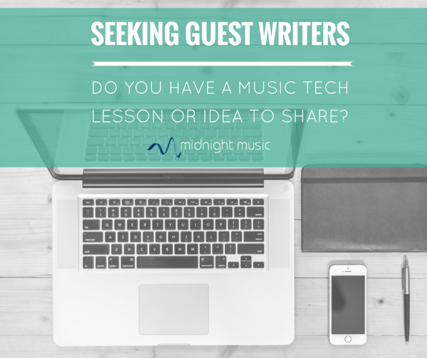 Guest writing music technology in education