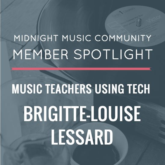 Midnight Music Community member Brigitte-Louise Lessard