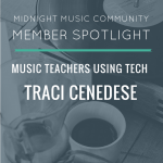 Midnight Music Community member Traci Cenedese