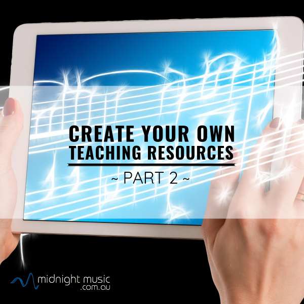 Create your own teaching resources with Christopher Russell part 2