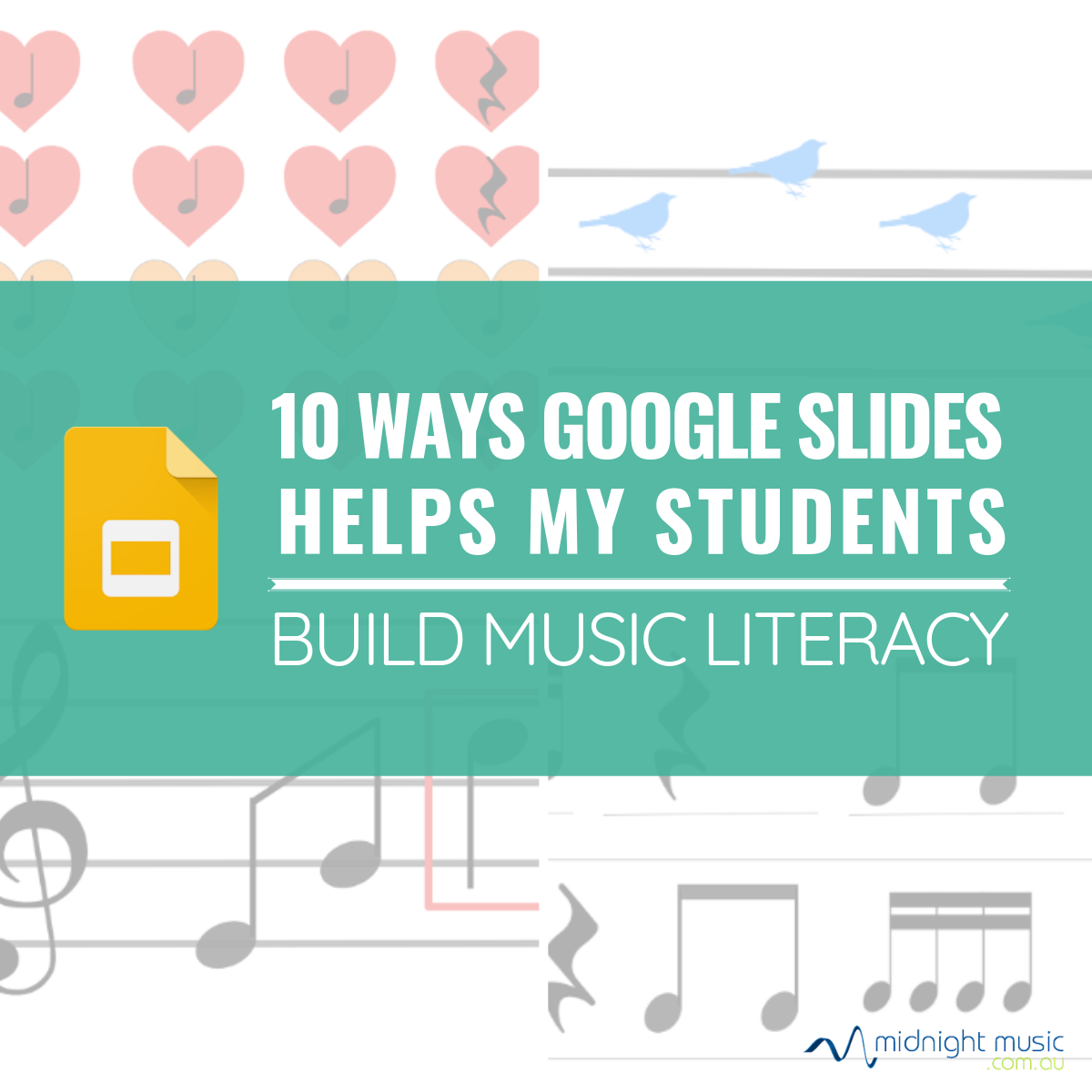 google slides music teacher literacy
