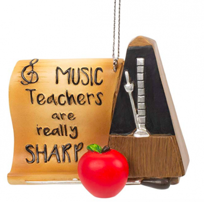 #23: Music Teacher Christmas Ornament