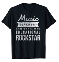 #11: “Educational Rockstar” T-Shirt
