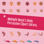 Midnight Music’s Body Percussion Clipart Library
