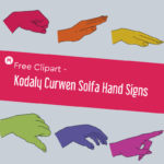Free Clipart - Kodaly Curwen Solfa Hand Signs