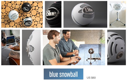 blue snowball