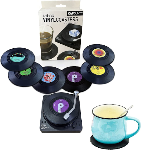 #16: Vinyl Coaster Set