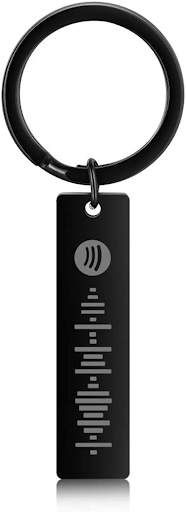 Personalized Spotify Song/Playlist Keychain