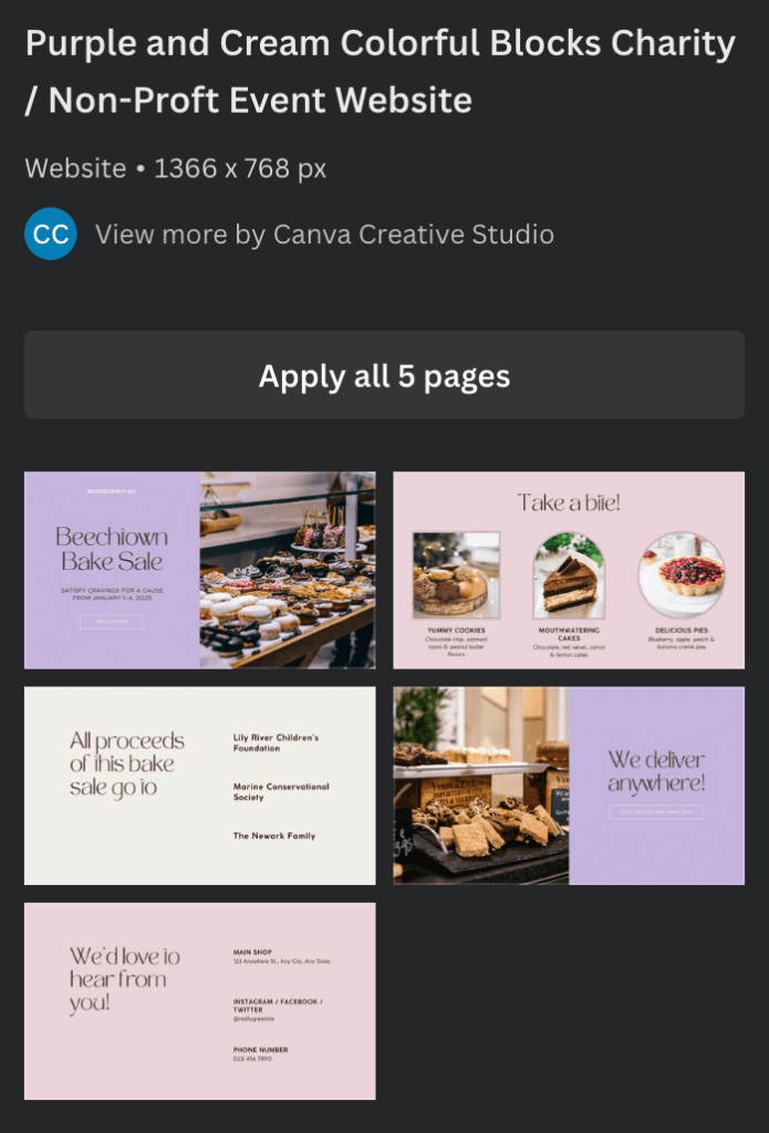 Step 4: Add More Pages and Add-In All of Your Information
