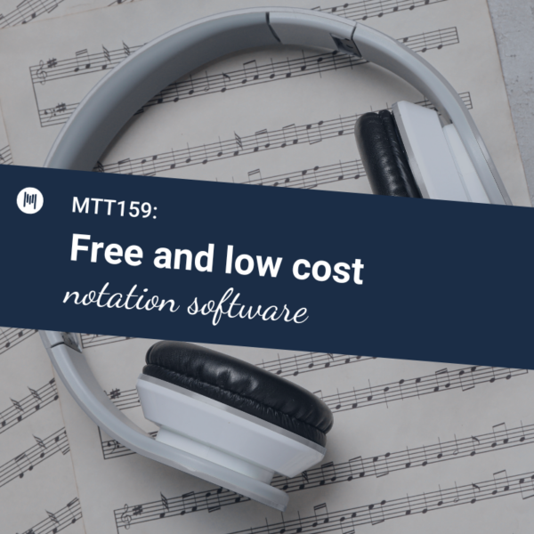 MTT159 Free and low cost notation software