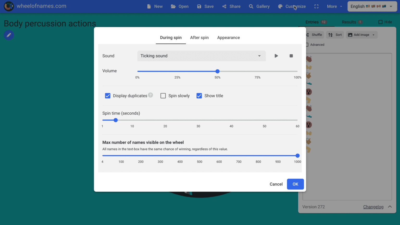How to Use Wheel of Names in Music Class – Midnight Music