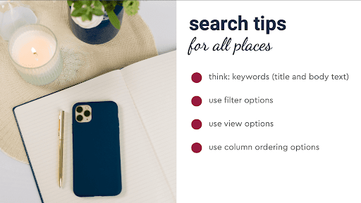 learn to search efficiently