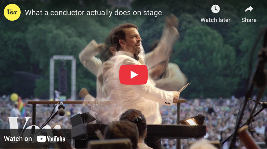 4. What a conductor actually does