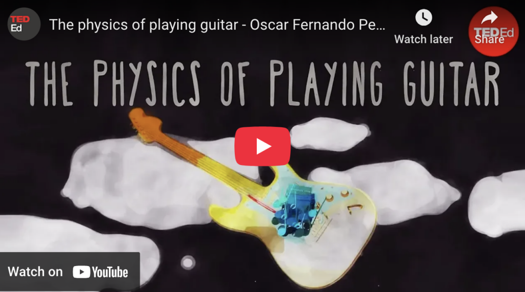 5. Physics of playing guitar
