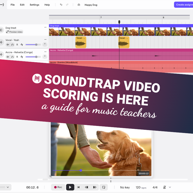 Soundtrap Video Scoring Guide for Music Teachers